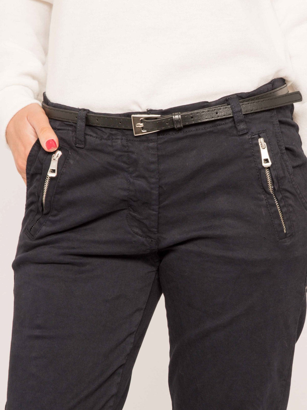 Pantalon chino slim ELLEN