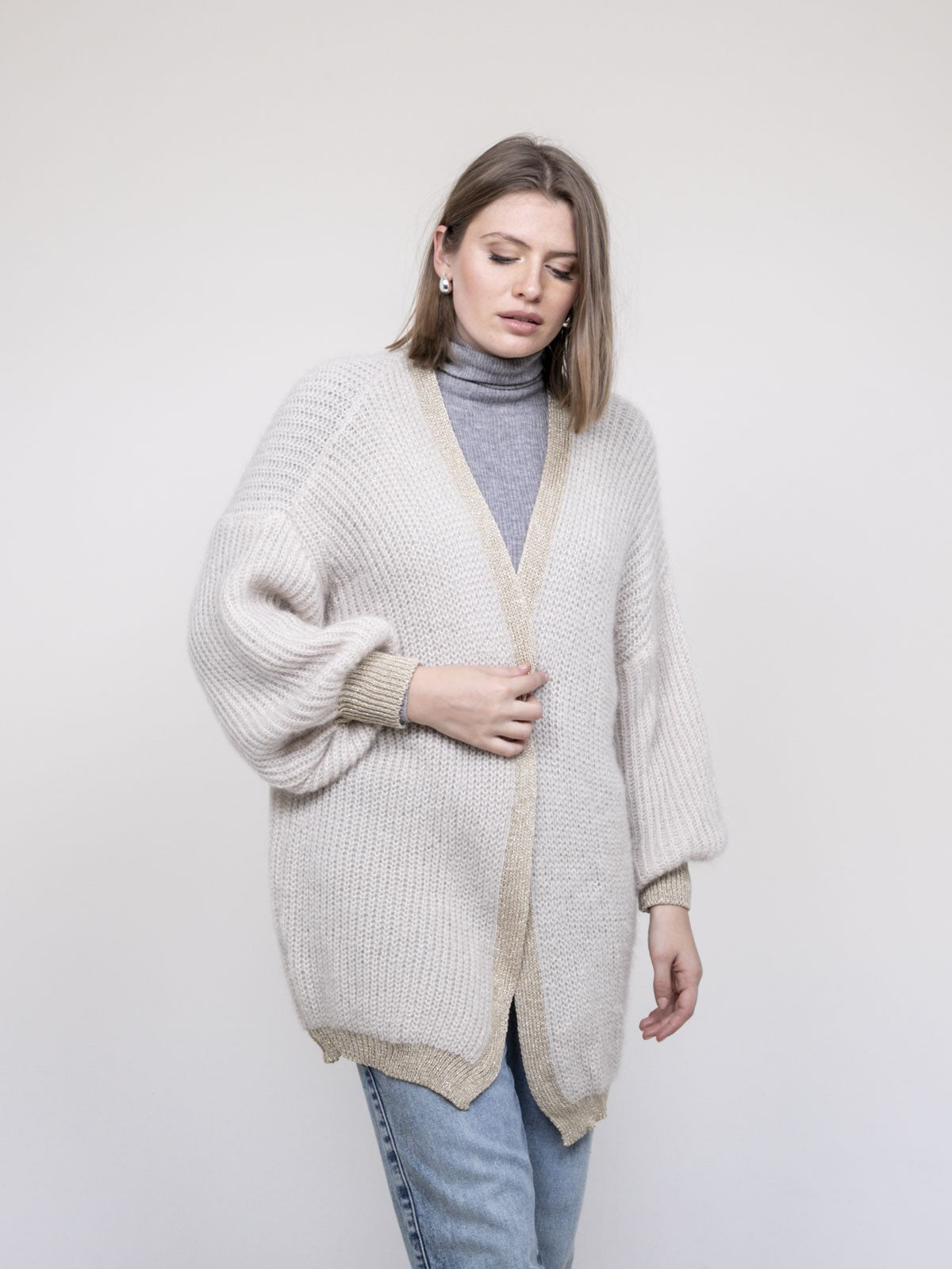 Gilet long ouvert KODY