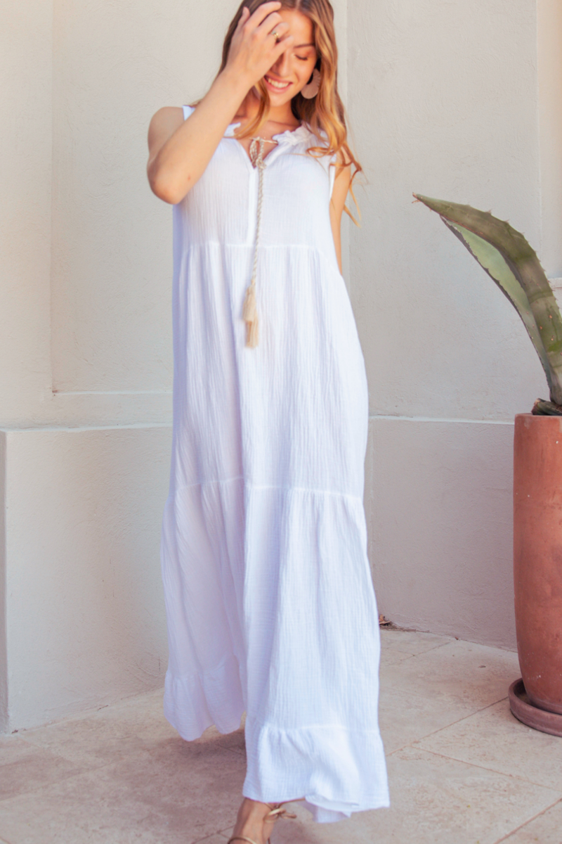 Robes fluides et nuances douces