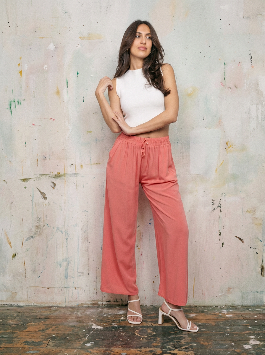 Pantalon fluide EVELYNE