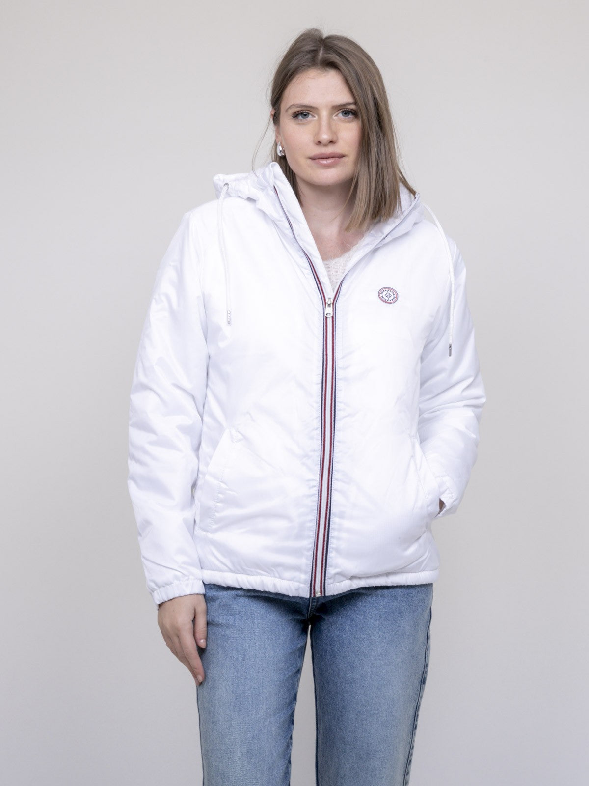 Blouson coupe-vent doublé sherpa UZAVIA