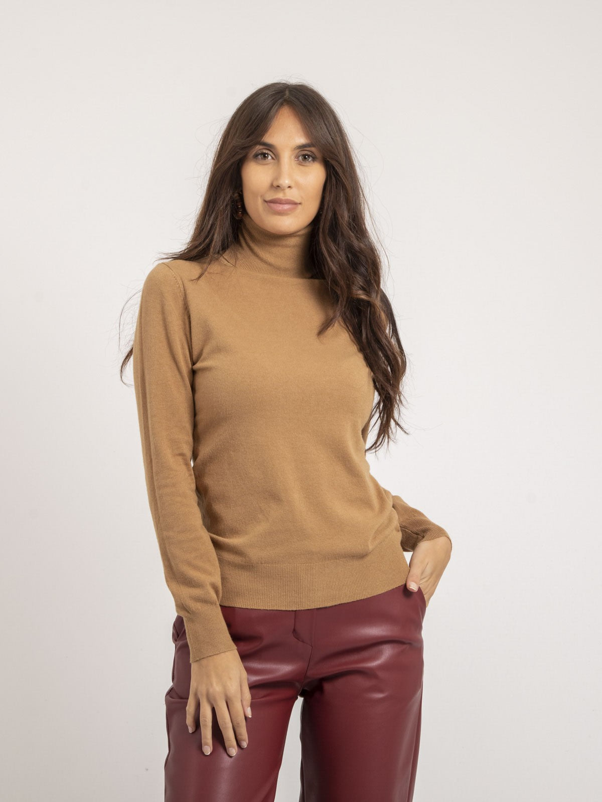 Pull col roulé KOBINA