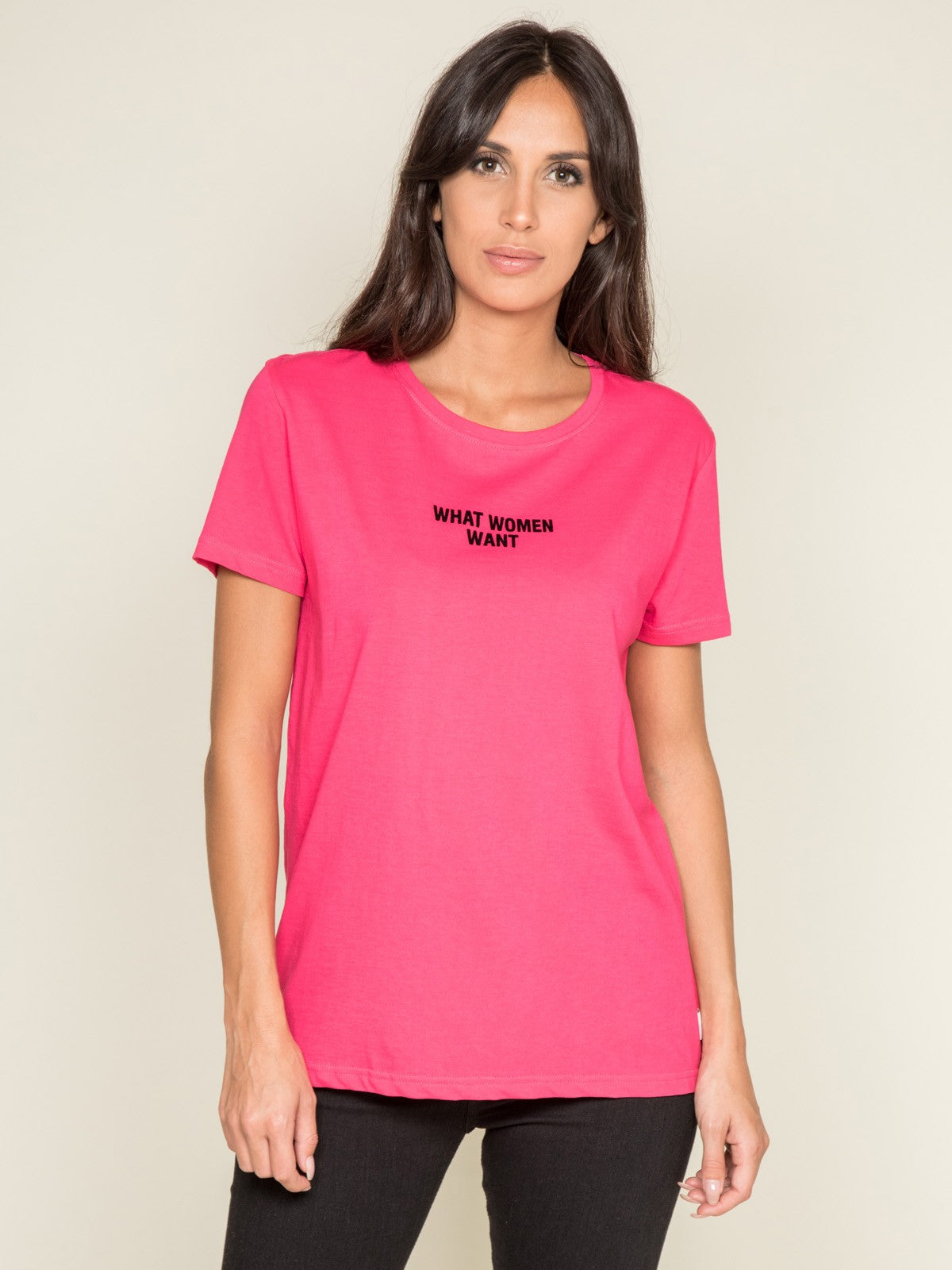 T-shirt col rond message FOMEREY