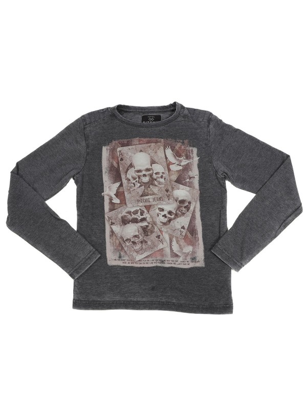 T-SHIRT JOBER BOY - Gris