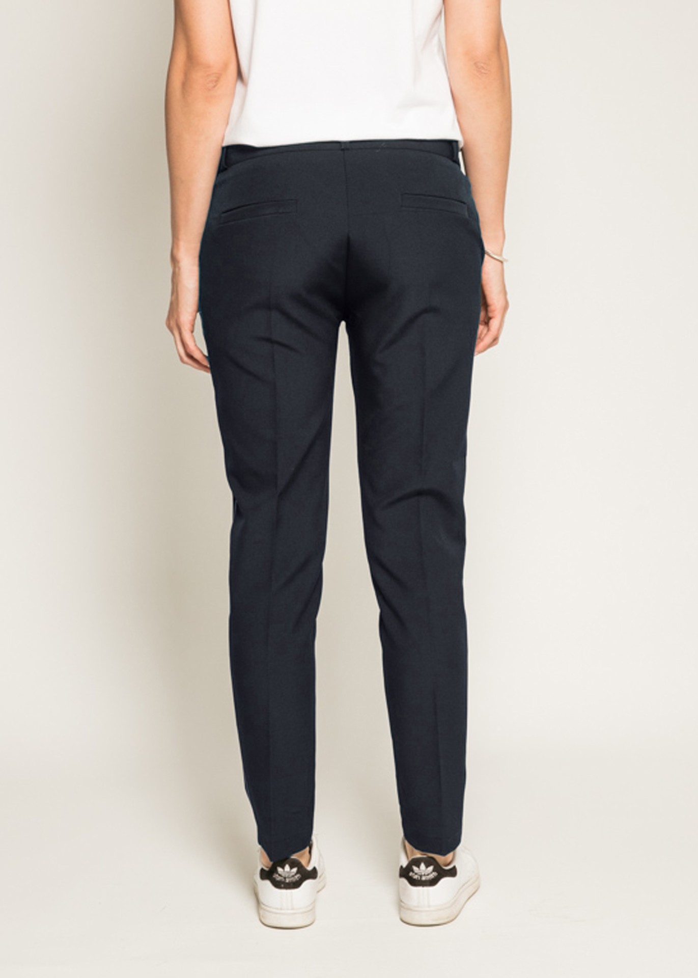 Pantalon cigarette avec bandes ELEONOR