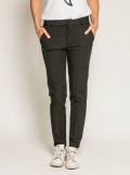 Pantalon cigarette avec bandes ELEONOR