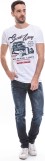 T-shirt col rond manches courtes pur coton KJ NAJOU