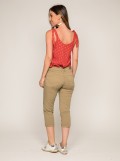 Pantacourt slim en coton stretch XETRA