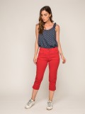 Pantacourt slim en coton stretch XETRA