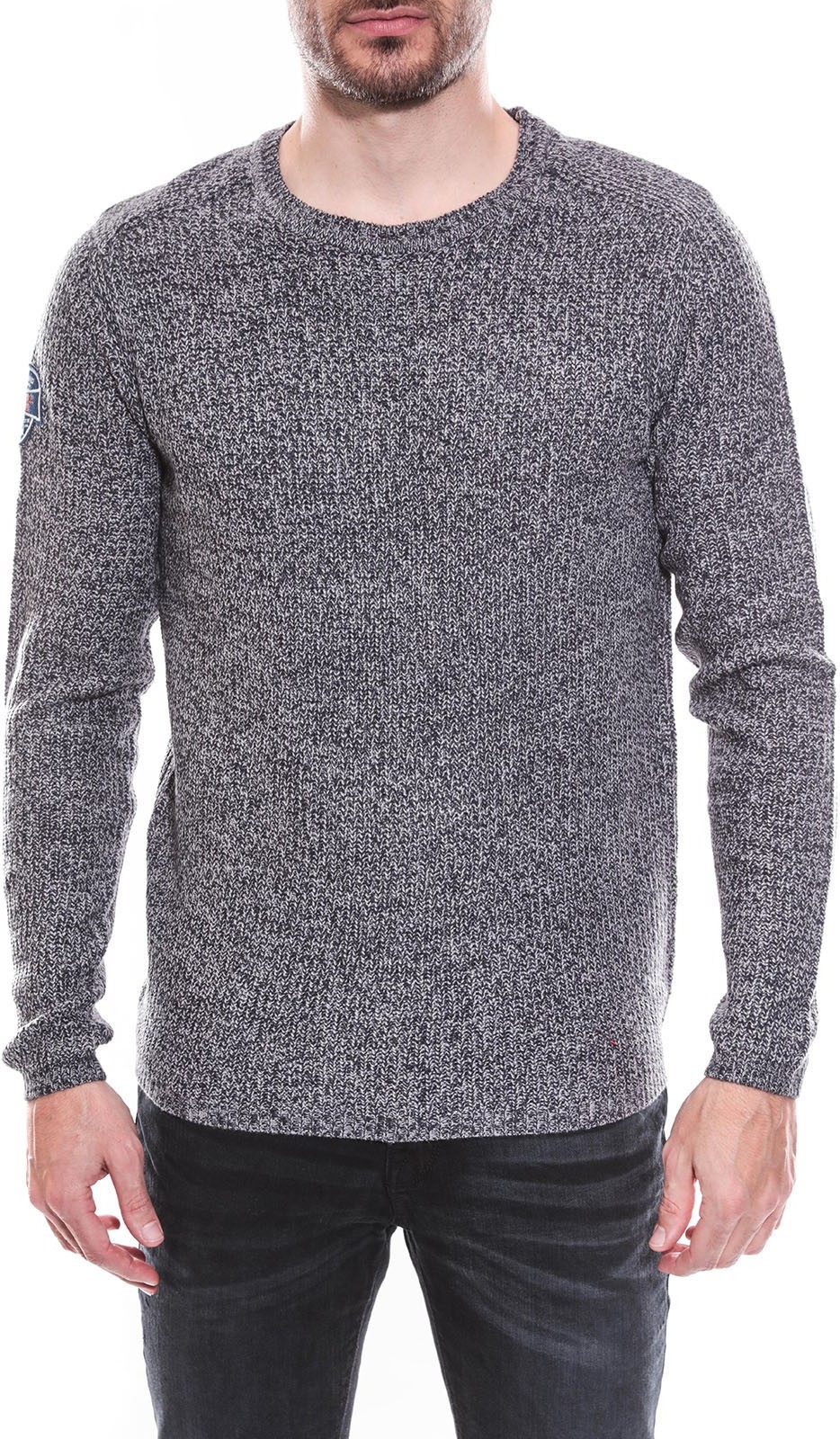 Pull col rond en maille KJ LOMBOSTA