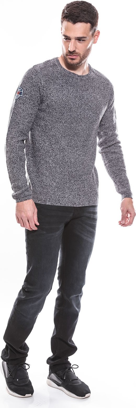 Pull col rond en maille KJ LOMBOSTA