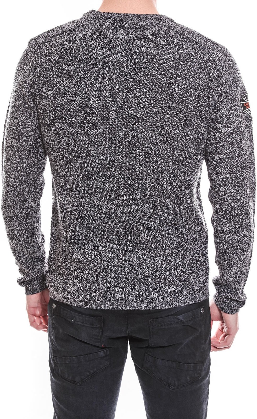 Pull col rond en maille KJ LOMBOSTA