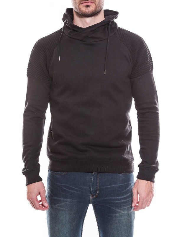 Sweat col châle KJ WIRO - Noir