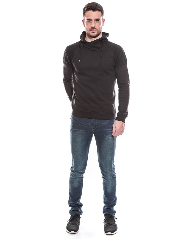 Sweat col châle KJ WIRO - Noir