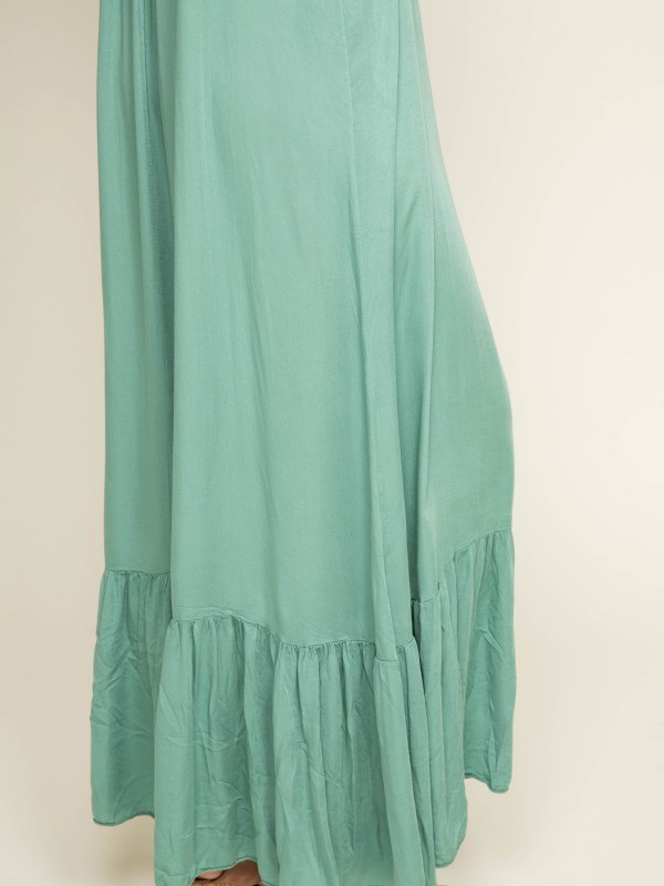 Robe longue ISTYLE - Vert