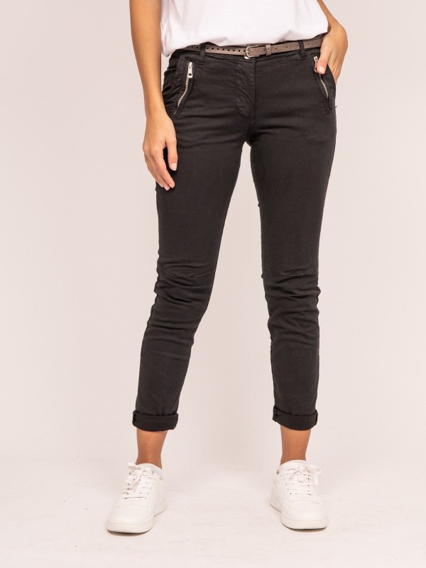 Pantalon chino slim ELLEN -...