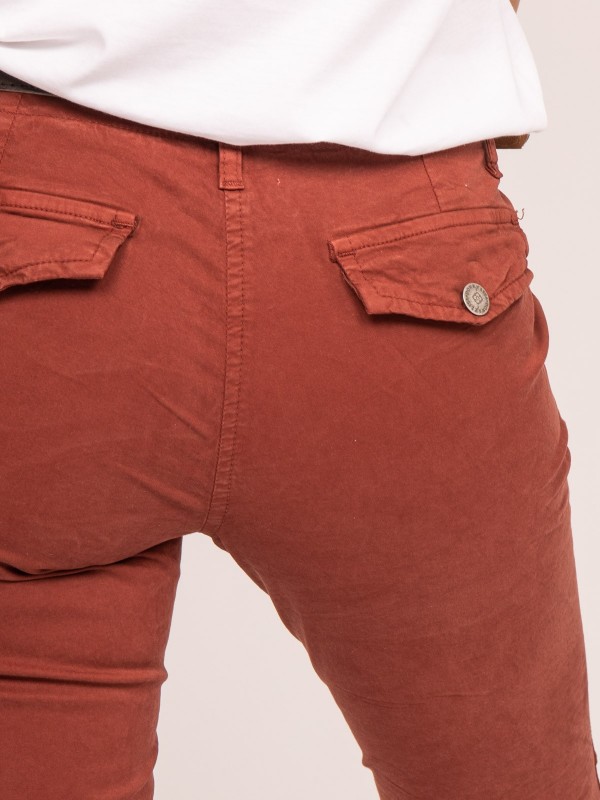 Pantalon chino slim ELLEN -...