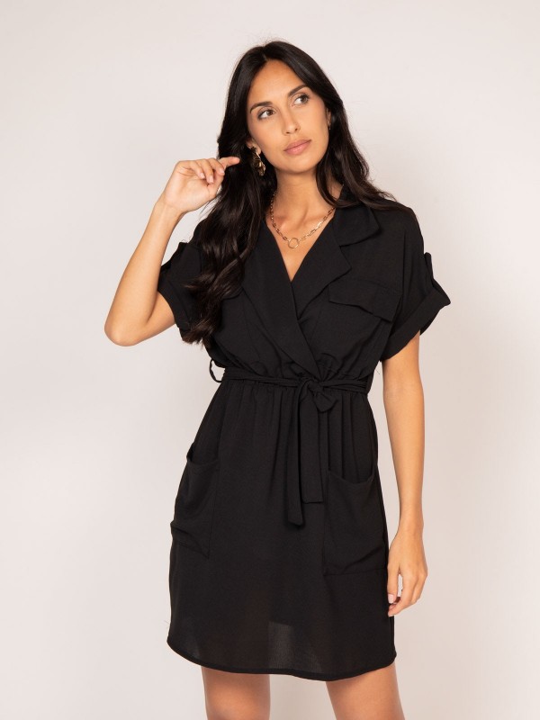 Robe courte IJOLY - Noir