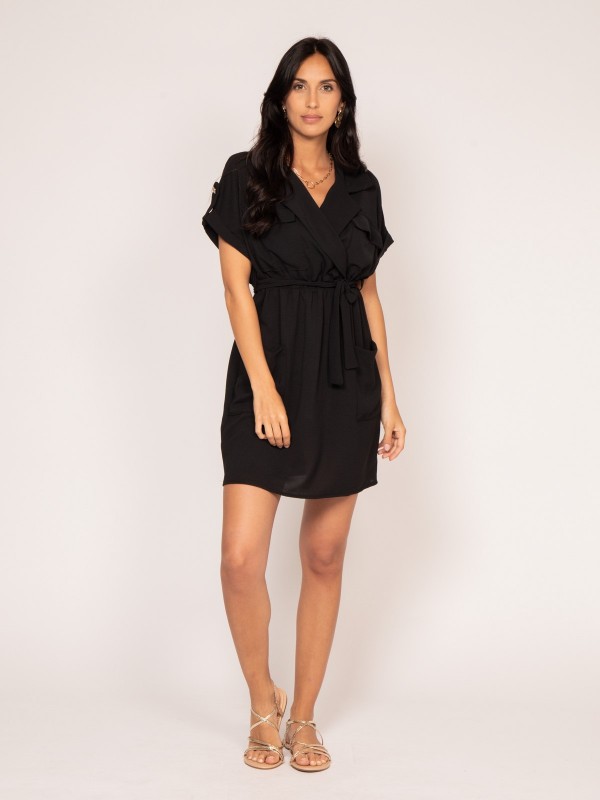 Robe courte IJOLY - Noir