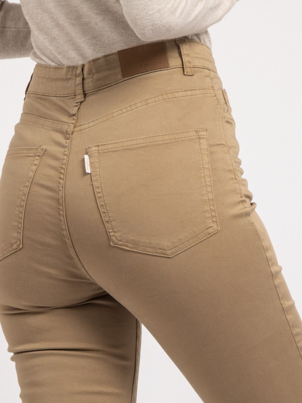 Pantalon slim EDITH - Beige