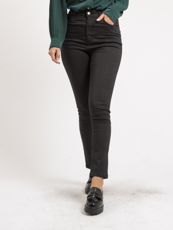 Pantalon slim EDITH - Noir