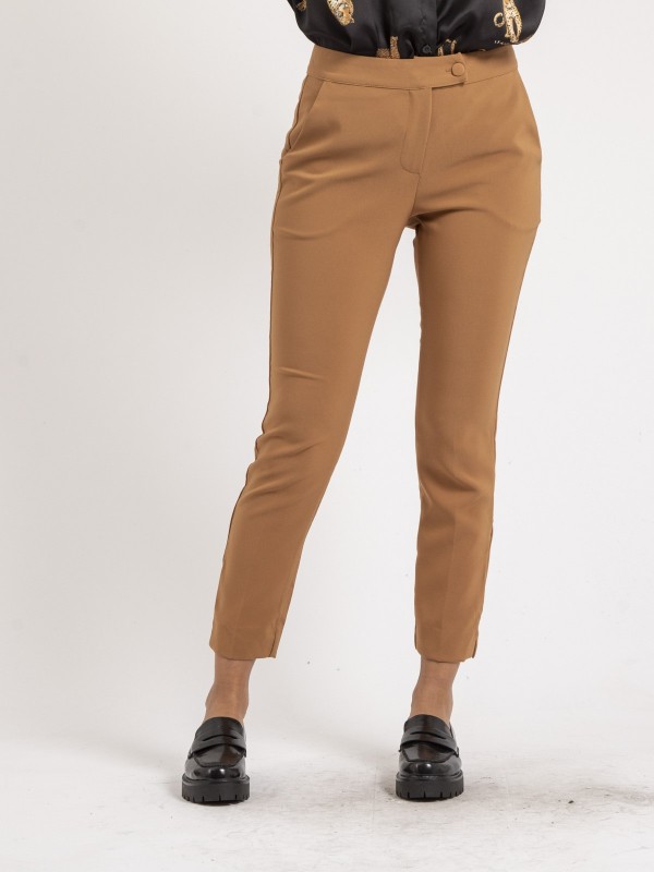 Pantalon tailleur ELBA - Camel