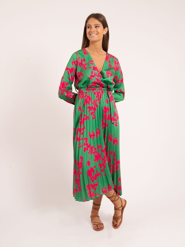 Robe longue motifs ICHELLE...