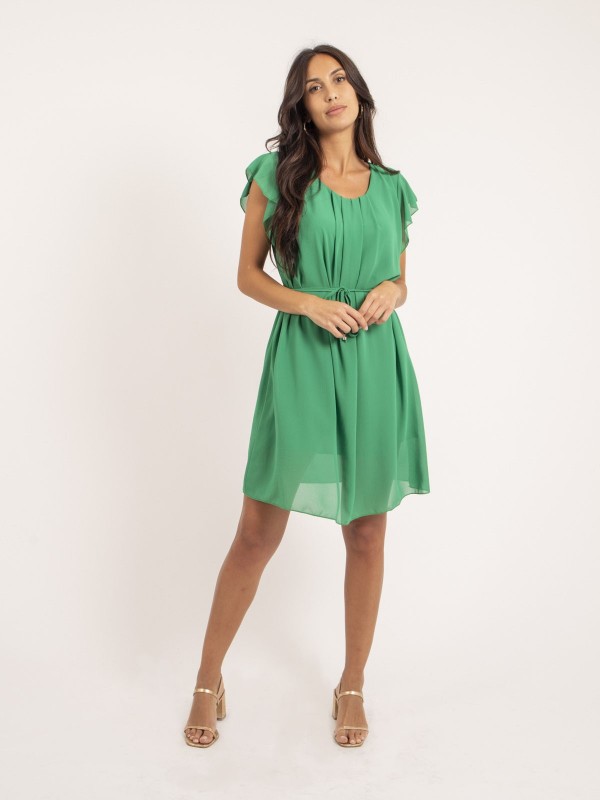 Robe courte IEVE - Vert