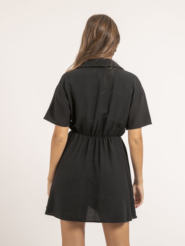 Robe courte IKONA - Noir