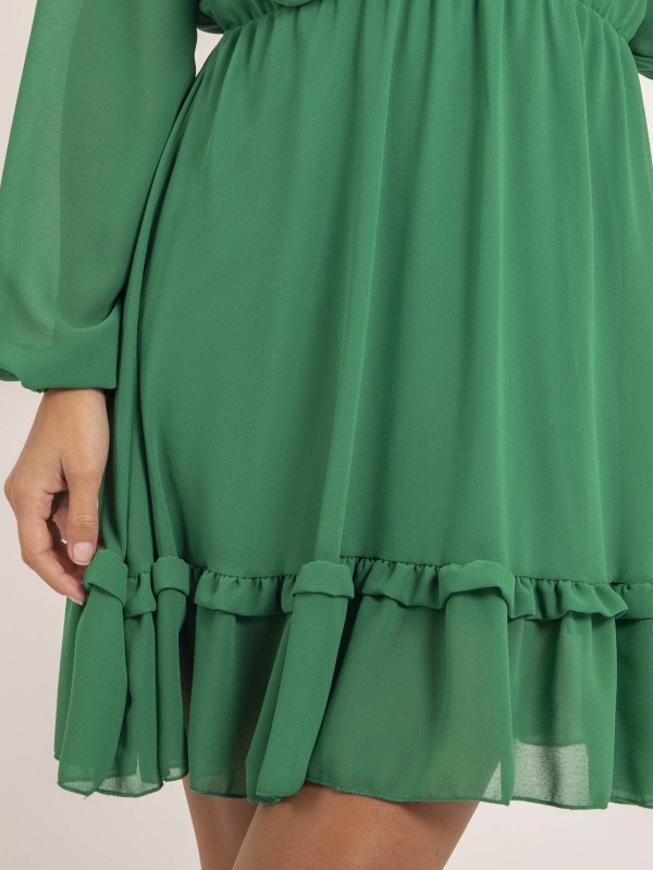 Robe courte IOLANDE - Vert