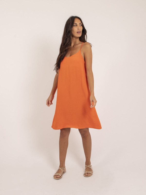 Robe courte IZOLDA - Orange