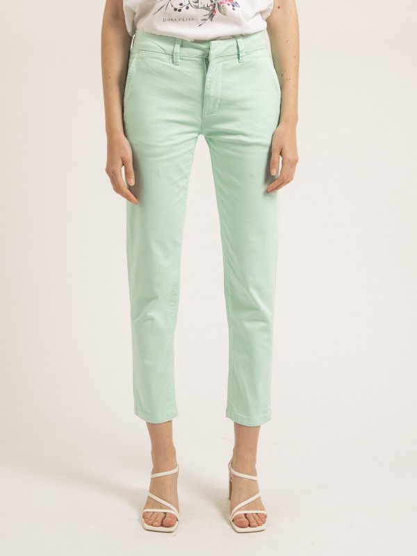 Pantalon chino slim EILYN -...