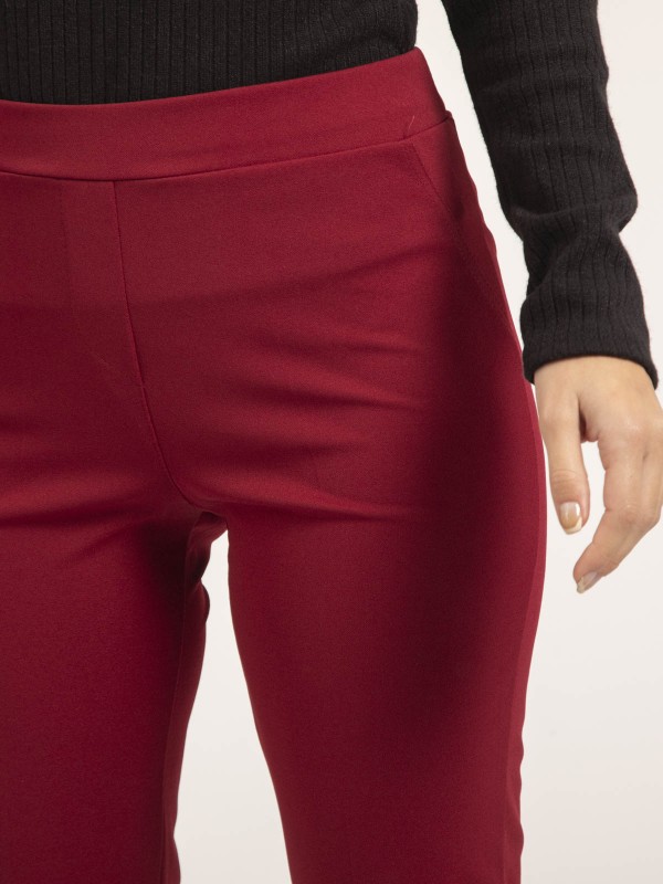 Pantalon ELIANE - Bordeaux