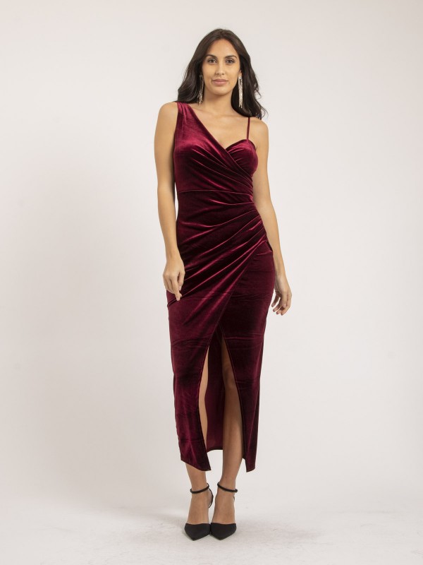 Robe longue velours INAKIA...