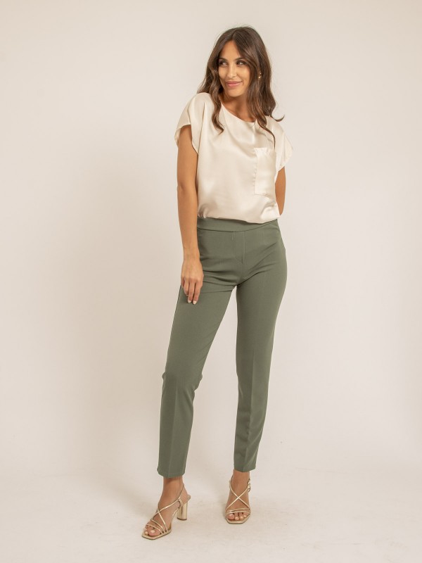 Pantalon ELIANE - Kaki