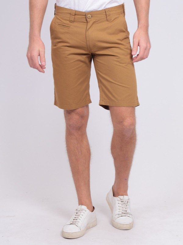 Bermuda chino BAGOO - Cognac