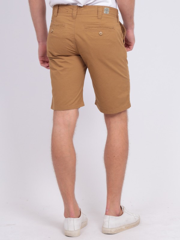 Bermuda chino BAGOO - Cognac