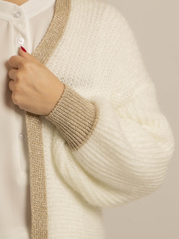 Gilet long ouvert KODY - Beige