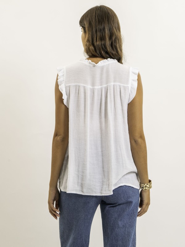 Blouse sans manches FUJELIA...