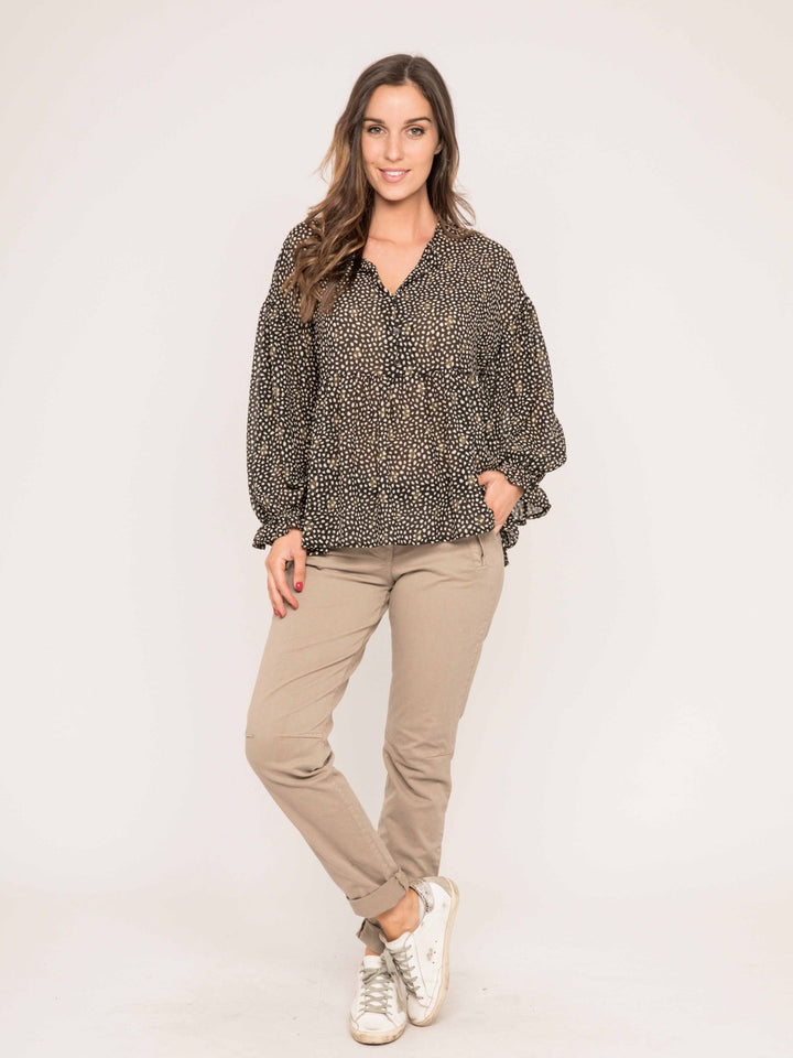 Pantalon chino slim ELLEN