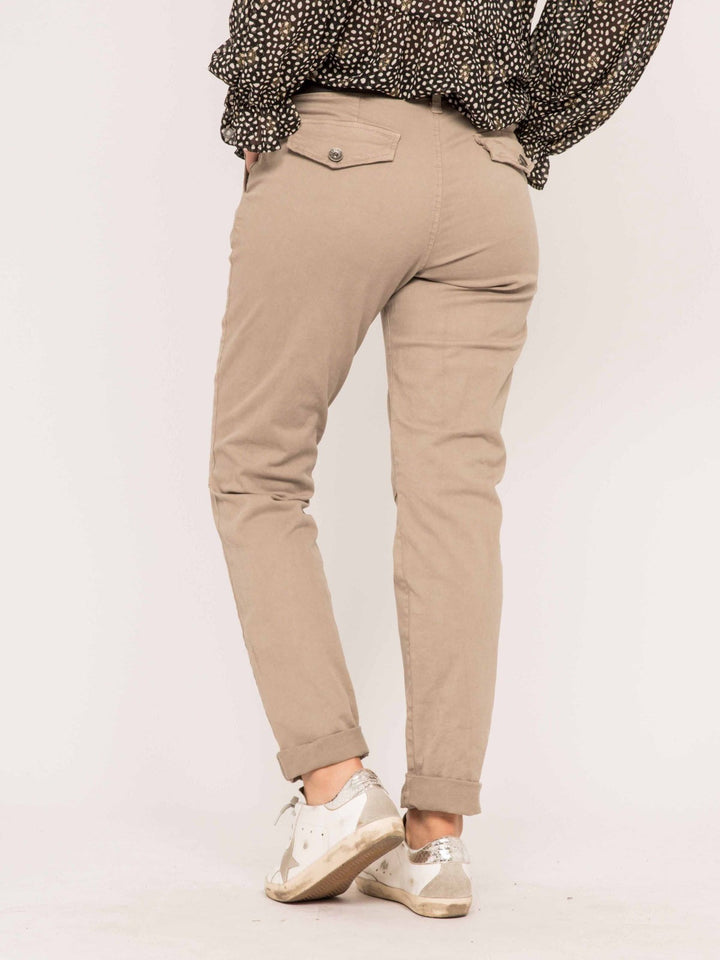 Pantalon chino slim ELLEN