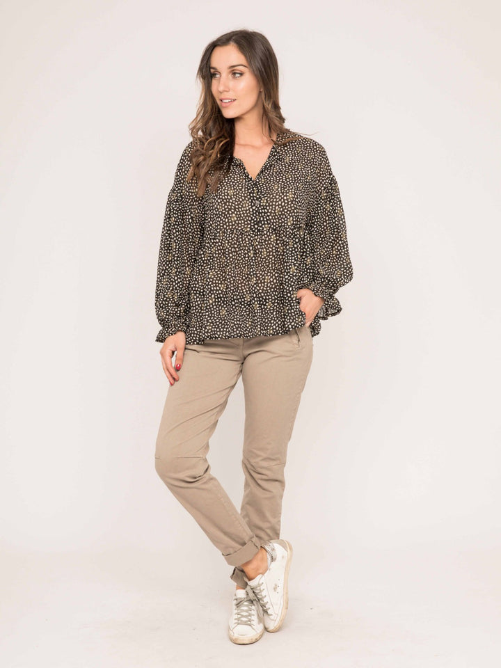 Pantalon chino slim ELLEN