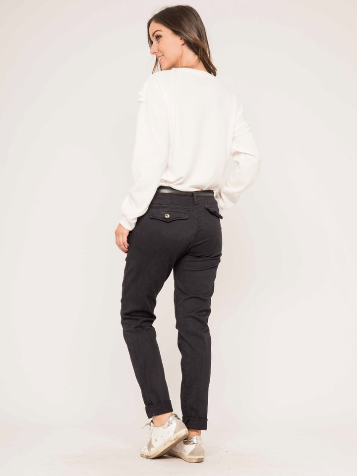 Pantalon chino slim ELLEN