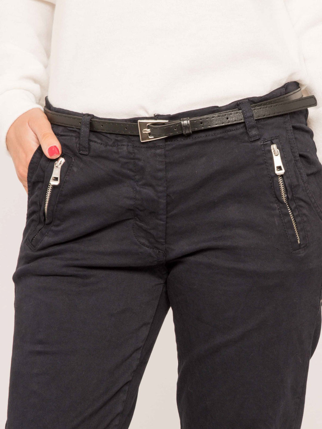 Pantalon chino slim ELLEN