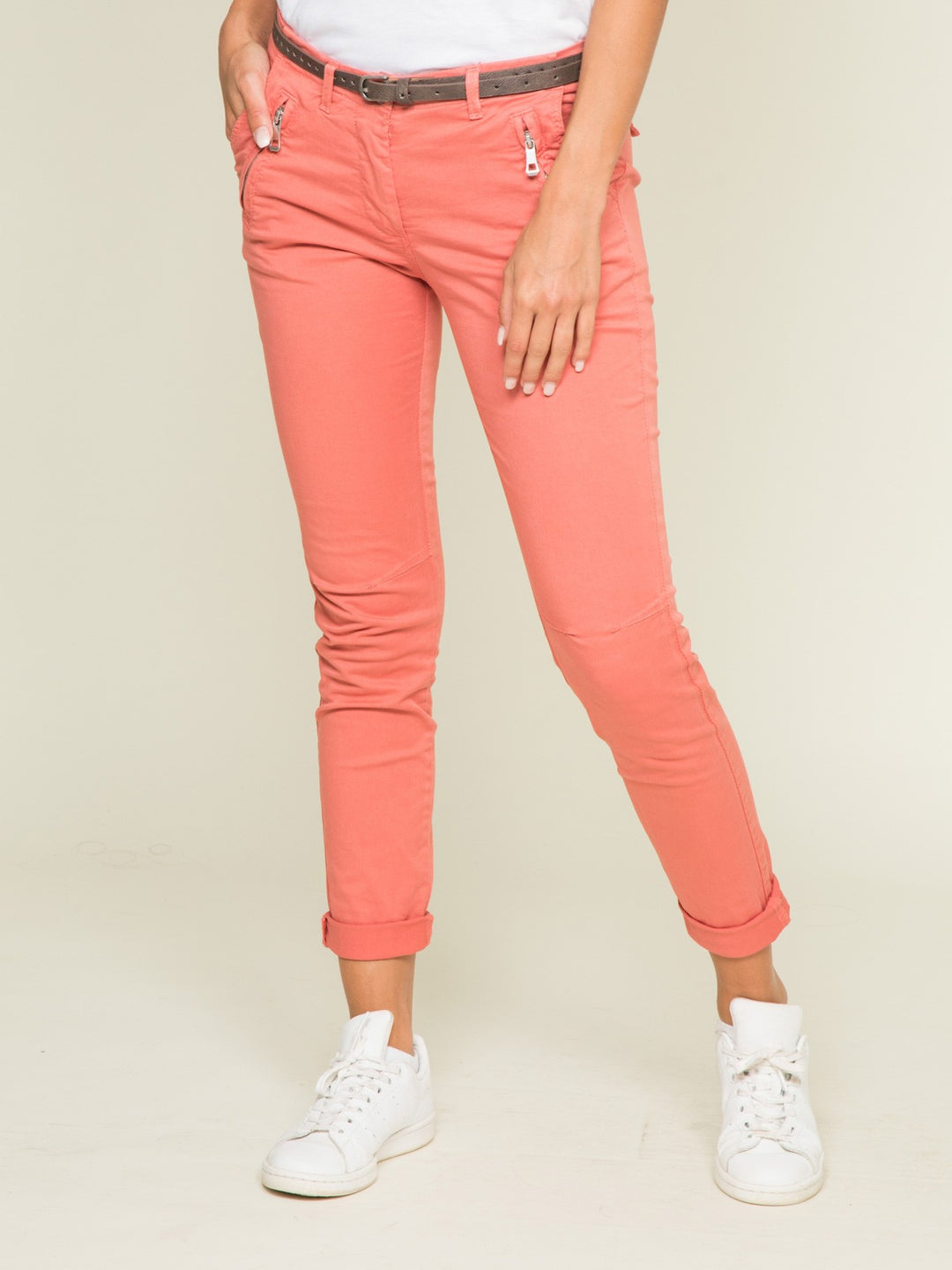 Pantalon chino slim ELLEN
