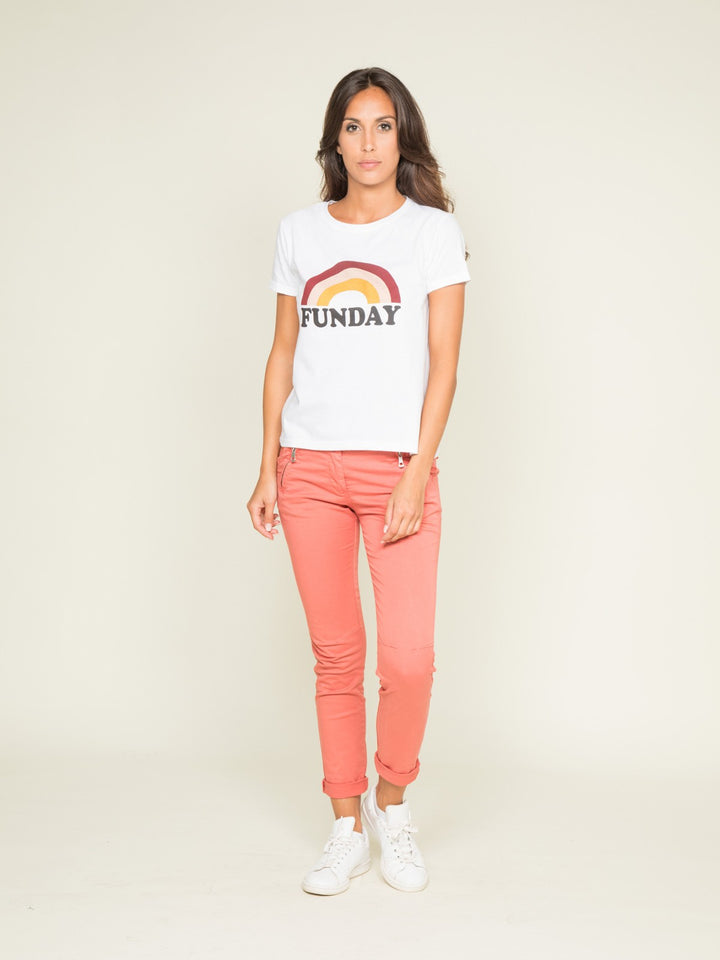 Pantalon chino slim ELLEN