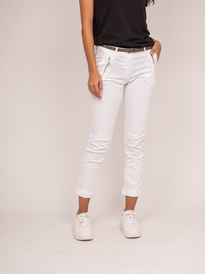 Pantalon chino slim ELLEN