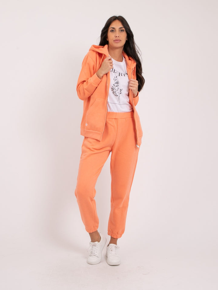 Sweat zippé capuche YVELINE