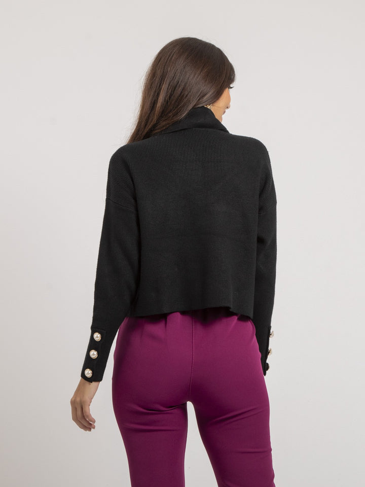 Pull col roulé KADY