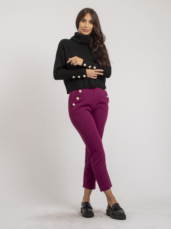 Pull col roulé KADY